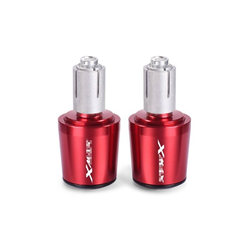 Motorrad Lenkerkappen CNC Handgriffe Bar End Plug Für Y&AMAHA Xmax 125 250 300 400 Für X-MAX 2016 2017 2018 2019 2020 2021 Lenkergriffe Kappe(4) von STQNXR