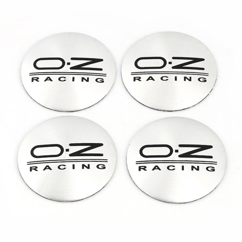 Auto Radnabenkappen für O.Z OZ Racing 56MM Radnabenabdeckung Reifen Felgendeckel Aufkleber Nabenkappen Abzeichen Sticker Zubehör,A von STREHN