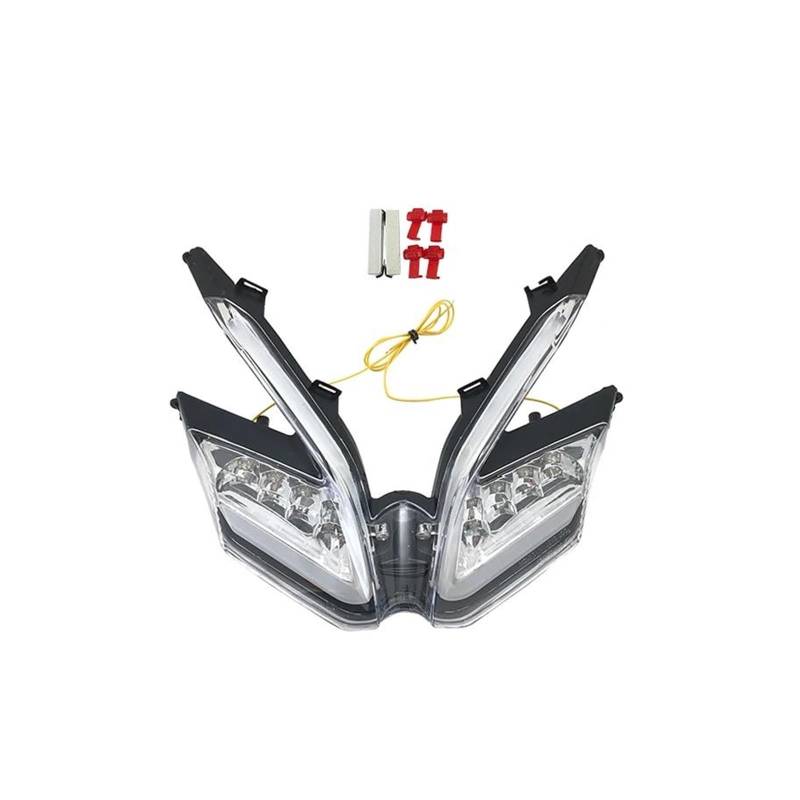 STRIVING BIRD Für D&UCATI 899 959 1199 SR 1299 Panigale 1199R Rücklicht Motorrad Blinker Fahren Bremslicht Hinten Rücklicht Integrierte Motorrad Rücklicht Bremslicht(Clear) von STRIVING BIRD