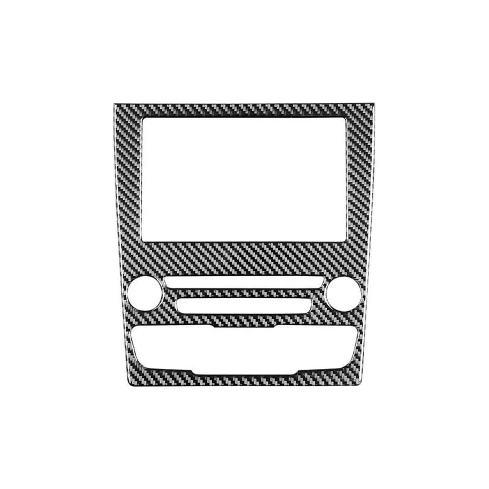 STRIVING BIRD Für F&ord Mondeo 2013-2019 Auto-Mittelkonsole Navigations- Radio- Klimaanlagen-Bedienfeld Dekorationsaufkleber Dekorative Linien im Autoinnenraum(Black) von STRIVING BIRD