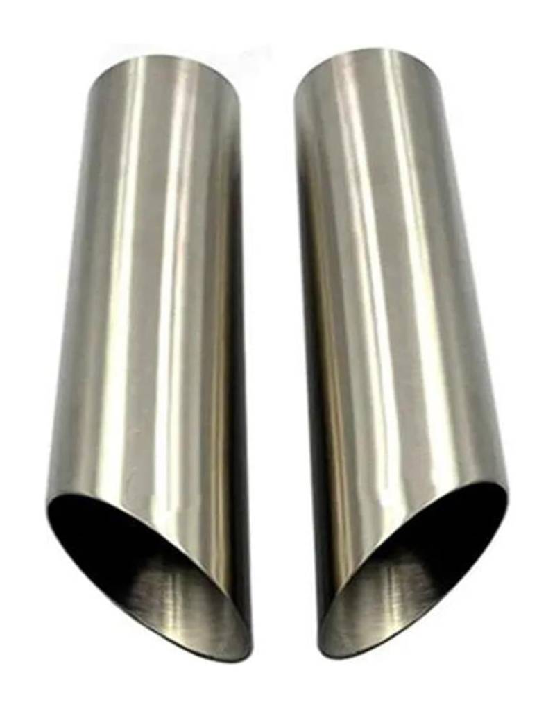 Auspuff Schalldämpfer Für B&enz G-Klasse W463 G500 G55 G63 B-Style 76 Mm Auspuffrohre Endrohrspitzen Autoauspuffrohr Endrohrspitze Schalldämpferspitzen(Polished-Left side) von STRJUS