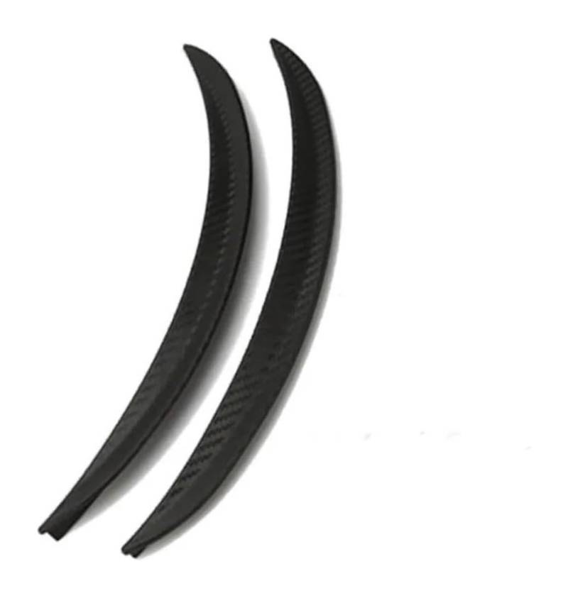 Auto-Kotflügel Weiche Streifen Rad Lippe Fender Flares Auto Styling Bogen Rad Augenbrauen Flare Extension Protector Lip Anti-Kratzer(33cm) von STRJUS