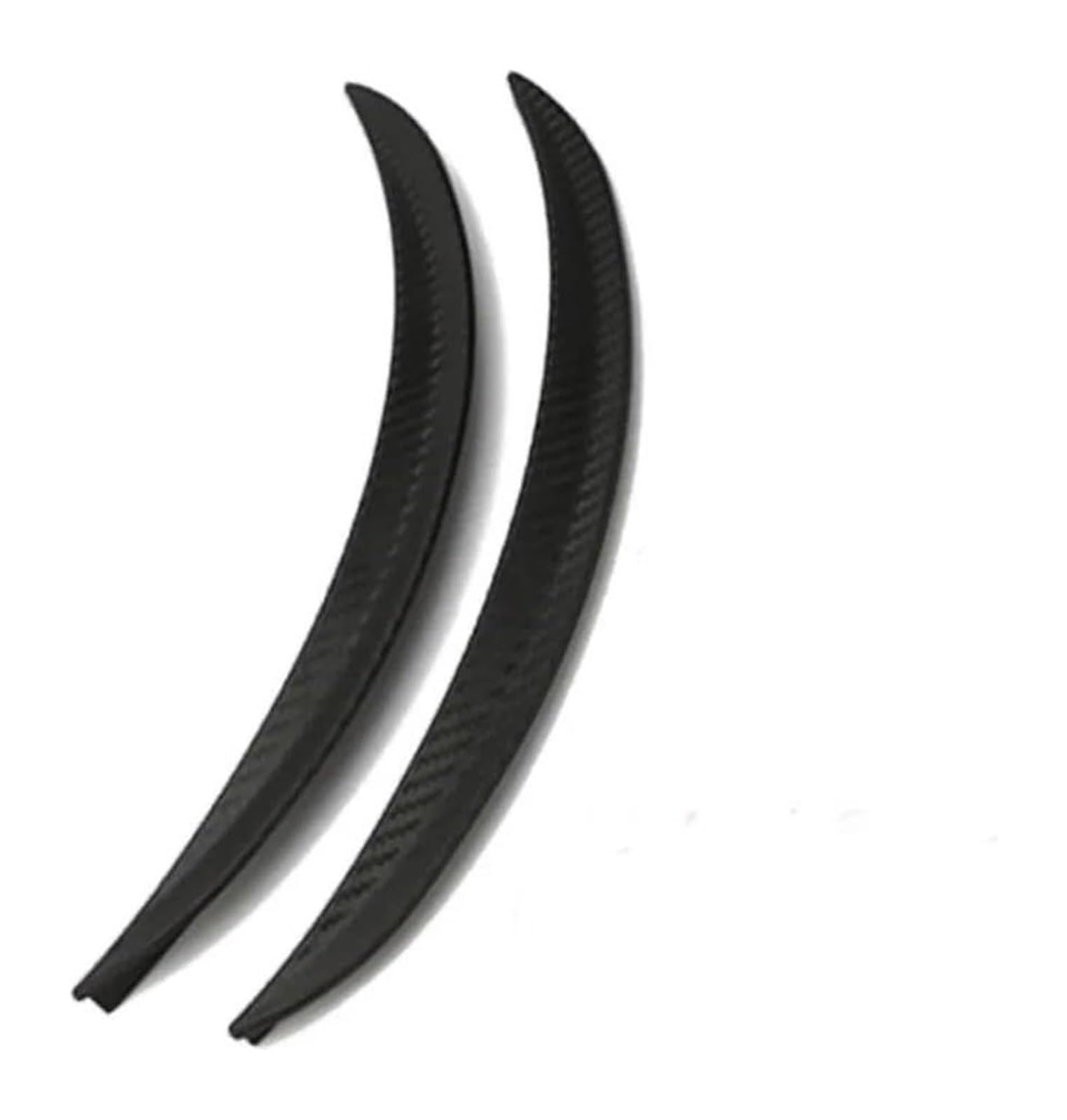 Auto-Kotflügel Weiche Streifen Rad Lippe Fender Flares Auto Styling Bogen Rad Augenbrauen Flare Extension Protector Lip Anti-Kratzer(40cm) von STRJUS