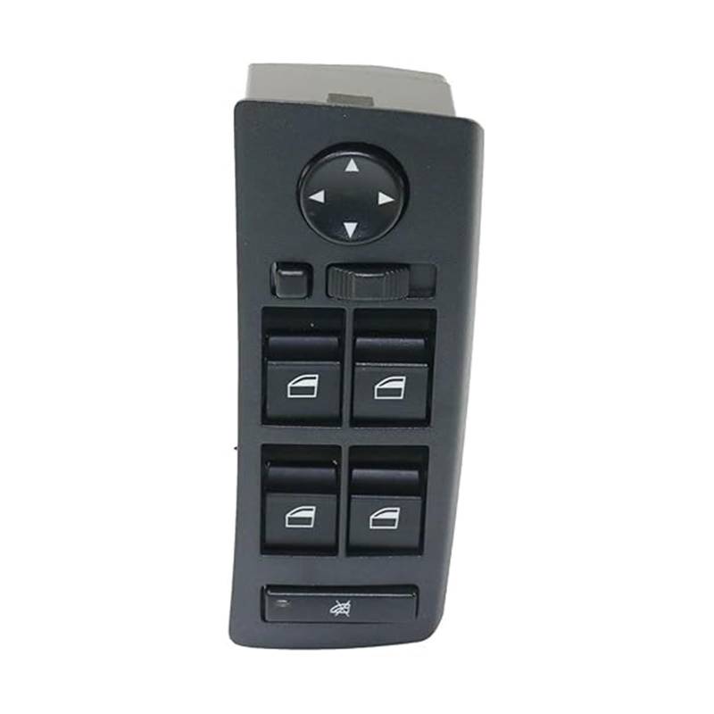 Fensterschalter Für E53 X5 1999-2006 Auto Power Fenster Control Button Schalter Elektrische Power Fenster Control Schalter Regler Taste Montage(Auto Dimmer Mirror) von STRJUS