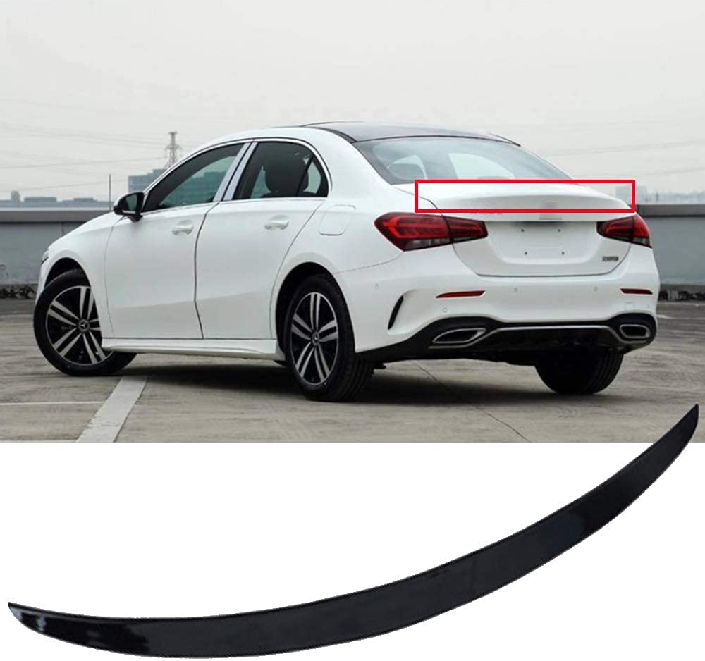 Auto-Abs Material Heckspoiler für Mercedes-Benz A-Klasse A180L A200L 2019 2020, Hinterradspoiler langlebig, glänzend, Modifikationszubehör, STUYKDIA von STUYKDIA