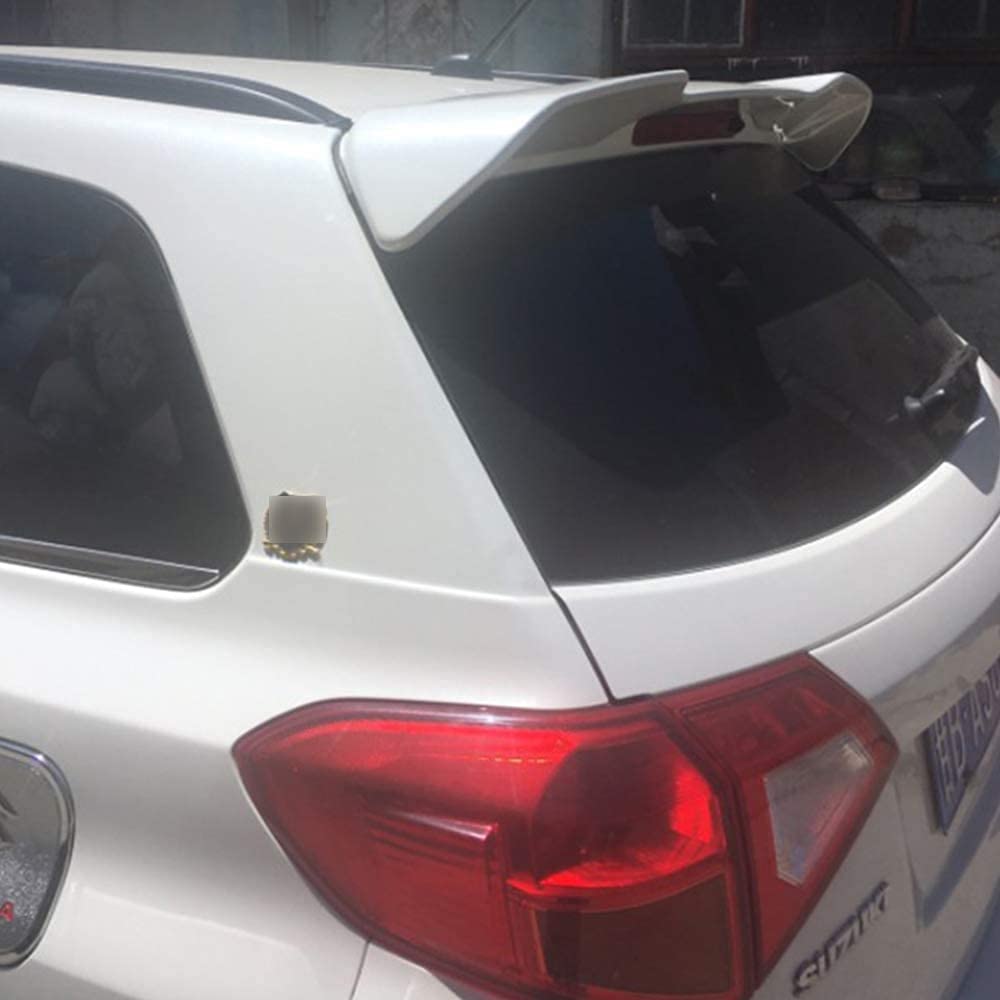 Auto-Abs Material Heckspoiler für Suzuki Vitara 2006 2007 2008 2009 2010 2011 2012 2013 2014 2015 2016 2017 2018 2019 2020, Rear Wing Tail Dauerhafter Glossy-Modifikation. Accessories, STUYKDIA, von STUYKDIA