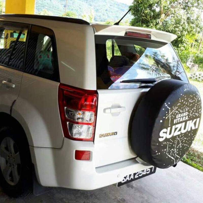 Auto-Abs Material Heckspoiler für Suzuki Vitara 2006 2007 2008 2009 2010 2011 2012 2013 2014 2015 2016 2017 2018 2019 2020, Rear Wing Tail Dauerhafter Glossy-Modifikation. Accessories, STUYKDIA, von STUYKDIA