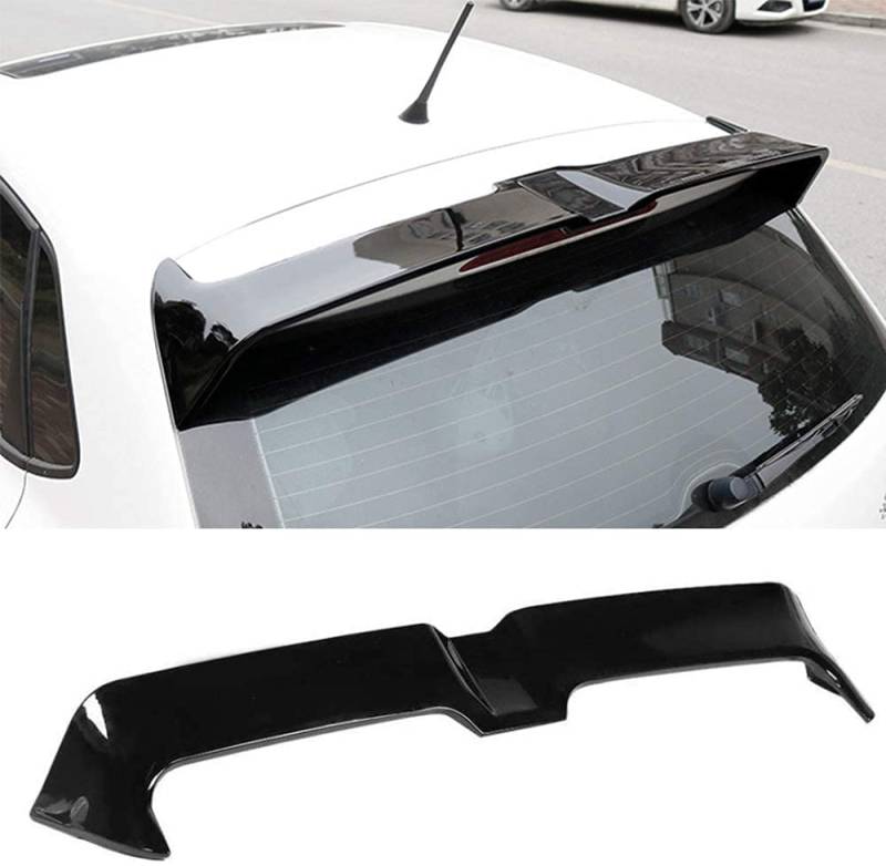 Auto-Abs Material Hinterradspoiler für Polo/Polo Plus 2010-2020, Hinterflügel, langlebig, glänzend, Modifikationszubehör, STUYKDIA von STUYKDIA