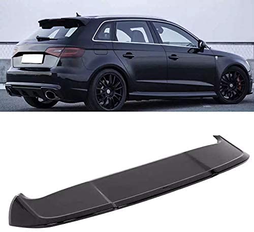 Auto-Abs Material Hinterspoiler für Audi A3 8V Sportback 5-türig 2013-2020 für RS3 Style, Heckklappe, langlebig, glänzende Modifikation, Zubehör. STUYKDIA von STUYKDIA