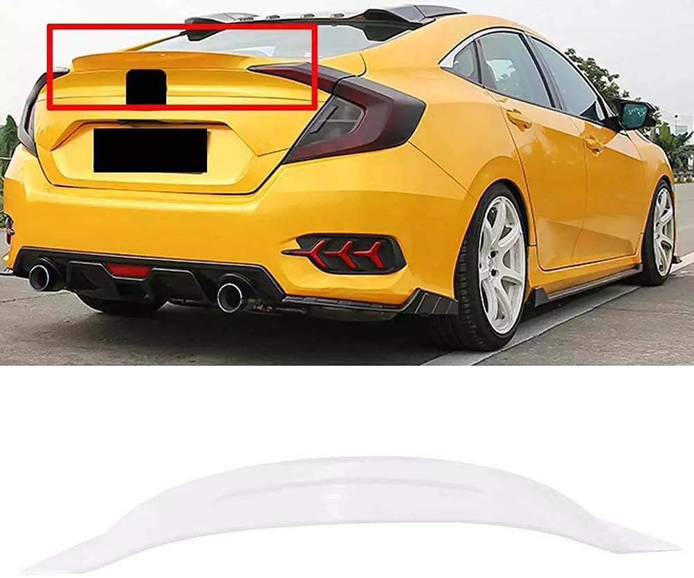 Auto-Abs Material Hinterspoiler für Civic 10Th Sedan 2016-2020, Heckklappe, langlebig, glänzend, Modifikationszubehör, STUYKDIA, von STUYKDIA