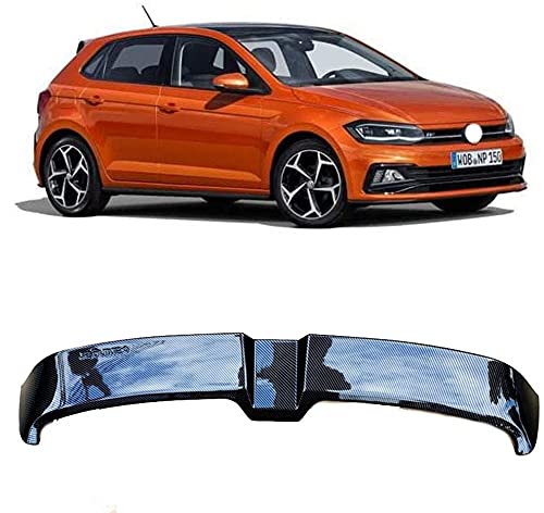 Auto-Abs Material Hinterspoiler für Volkswagen VW Polo 2011-2020, Hinterflügel, langlebig, glänzend, Modifikationszubehör, STUYKDIA, 2011-2018 von STUYKDIA