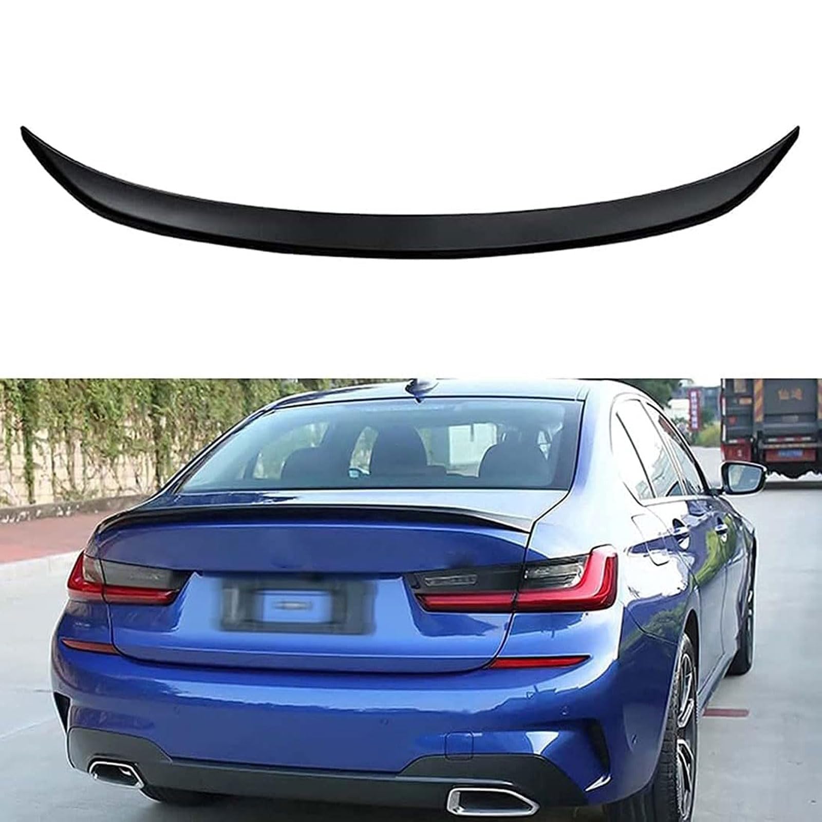 Auto-Heckspoiler für BMW 3er Serie G20 G28 2019 2020, Auto-Spoiler, Modifikation, Styling-Zubehör, widerstandsfähig, langlebig, Auto-Spoiler, STUYKDIA von STUYKDIA