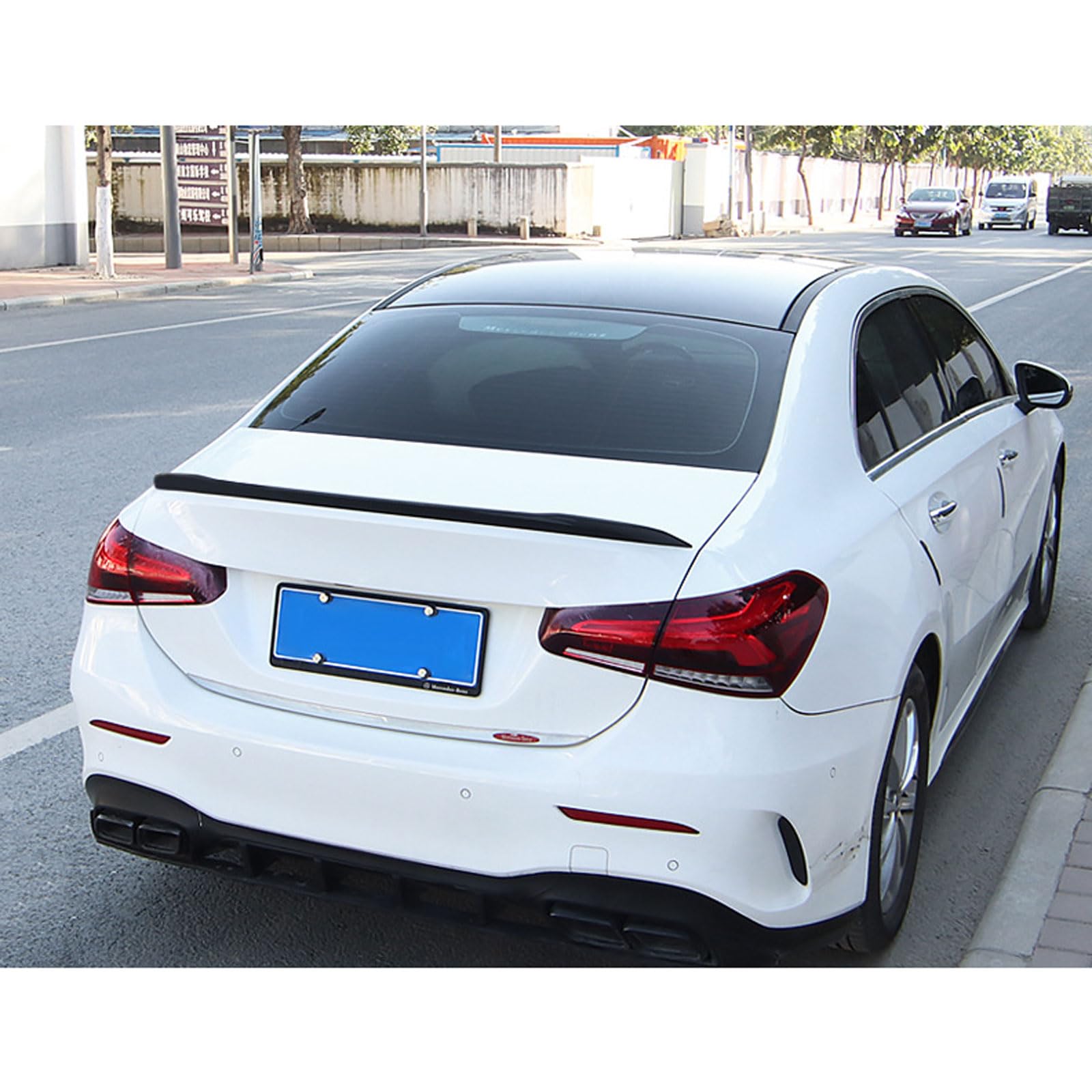 Auto-Heckspoiler für Mercedes Benz A Klasse W177 2019 2020 2021 2022 2023, Auto-Spoiler Spoiler Auto Modifikation Styling Zubehör, robust langlebig Auto Spoiler, STUYKDIA von STUYKDIA