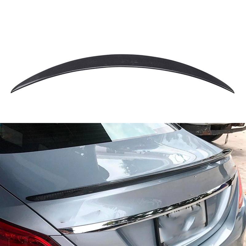 Auto-Heckspoiler für Mercedes Benz С Class W205 4-Türer 2014-2020 2021, Auto-Spoiler, Modifikation Styling Zubehör, widerstandsfähig, langlebig, Auto-Spoiler, STUYKDIA von STUYKDIA