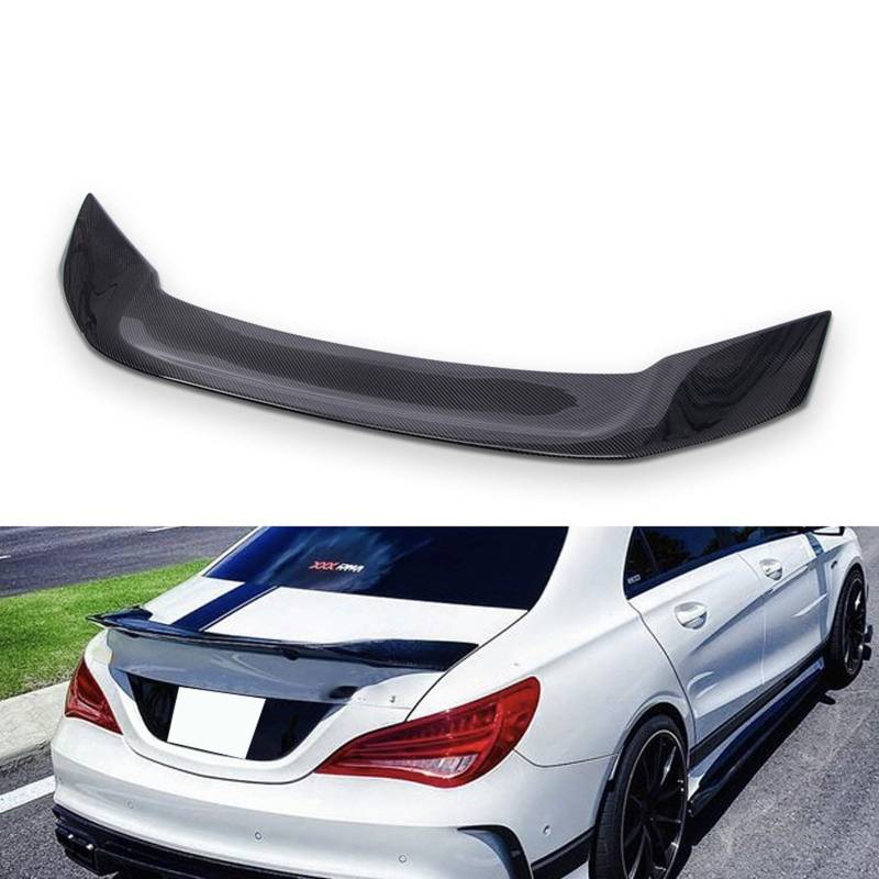 Auto-Heckspoiler für Mercedes Benz Сla Class W117 2013-2018 2019 2020, Auto-Spoiler, Modifikation Styling Zubehör, widerstandsfähig, langlebig STUYKDIA von STUYKDIA