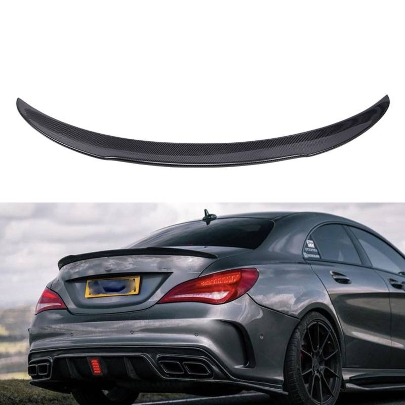 Auto-Heckspoiler für Mercedes Benz Сla Class W117 2014-2018 2019 2020, Auto-Spoiler, Modifikation Styling Zubehör, widerstandsfähig, langlebig STUYKDIA von STUYKDIA