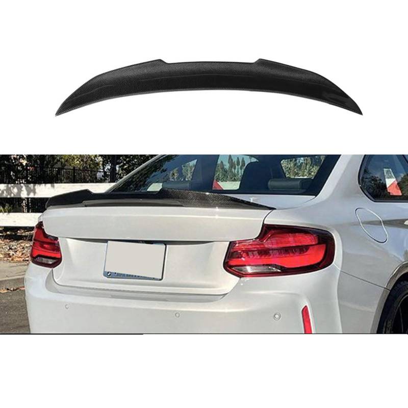 Auto Rear Spoiler für BMW M2 F87 2016 2017 2018 2019 2020, Auto-Spoiler Spoiler Auto Modifikation Styling Zubehör, robust langlebig Auto Spoiler, STUYKDIA von STUYKDIA