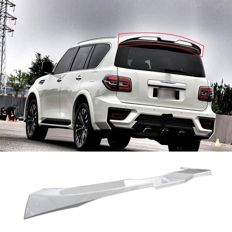 Auto Rear Spoiler für Nissan Patrol Y62 2011-2018 2019 2020, Auto-Spoiler Spoiler Auto Modifikation Styling Zubehör, robust langlebig Auto Spoiler, STUYKDIA von STUYKDIA