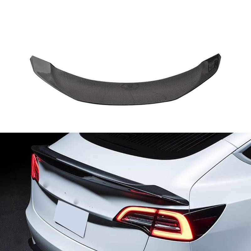 Auto Rear Spoiler für Tesla Model 3 2019 2020 2021 2022 2023, Auto-Spoiler Spoiler Auto Modifikation Styling Zubehör, robust langlebig Auto Spoiler, STUYKDIA von STUYKDIA