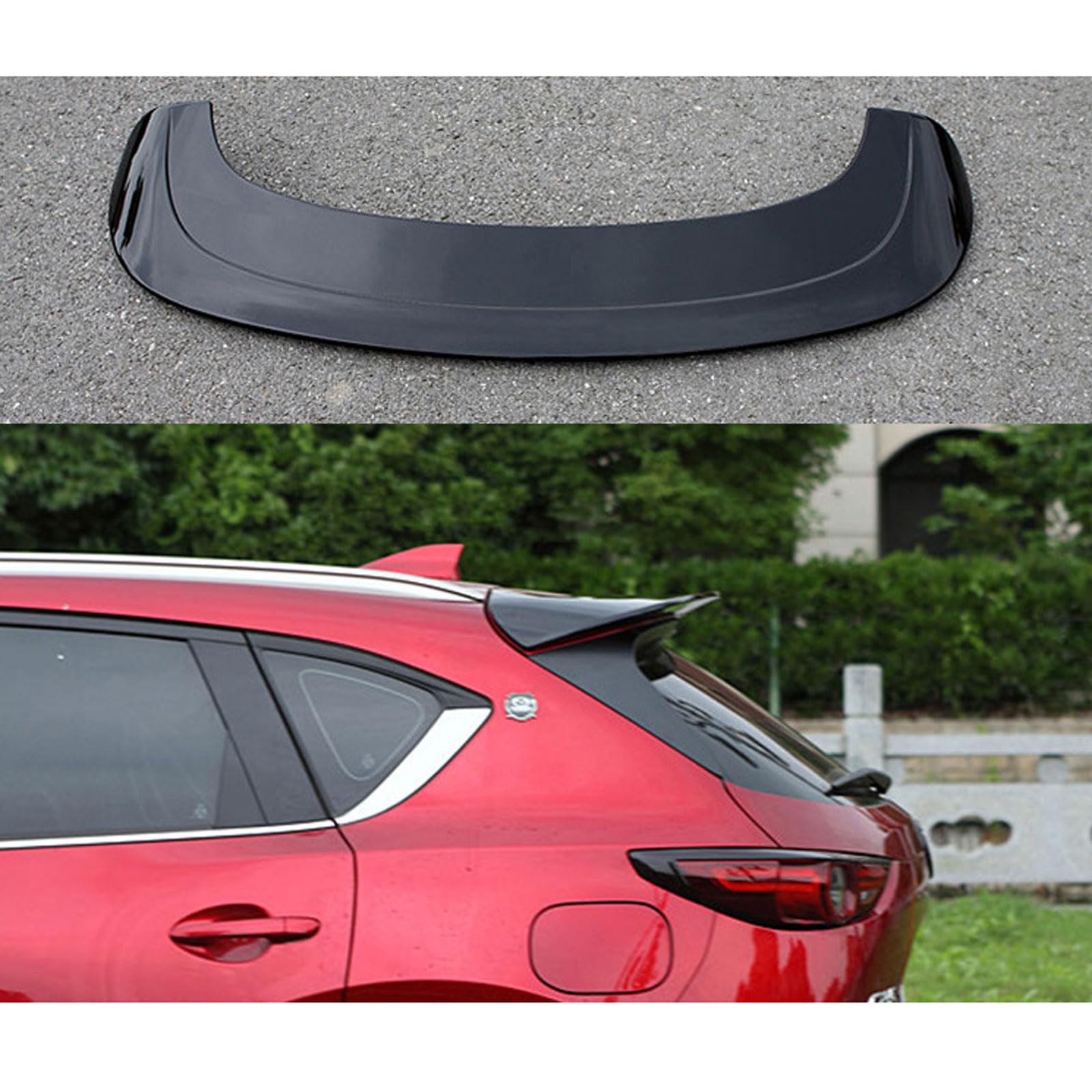 Auto-Spoiler für Mazda Cx5 2018 2019 2020, Auto-Spoiler, Modifikation, Styling-Zubehör, widerstandsfähig, langlebig, Auto-Spoiler, STUYKDIA von STUYKDIA