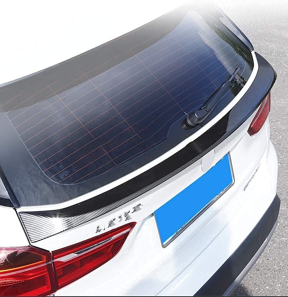 Car Carbon Fiber Rear Spoiler for The New X1 X3 2016-2021, Rear Roof Trunk Spoiler Rear Trunk Roof Lip Tail Wing, STUYKDIA von STUYKDIA