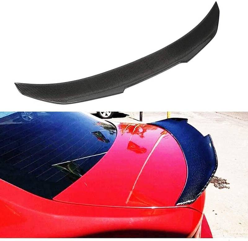 Car Carbon Fiber Rear Spoiler für BMW 2 Series F22 220I 228I 230I M235I M240I F87 M2 Coupe 2014-2020, Rear Roof Trunk Spoiler Rear Trunk Roof Lip Tail Wing, STUYKDIA von STUYKDIA