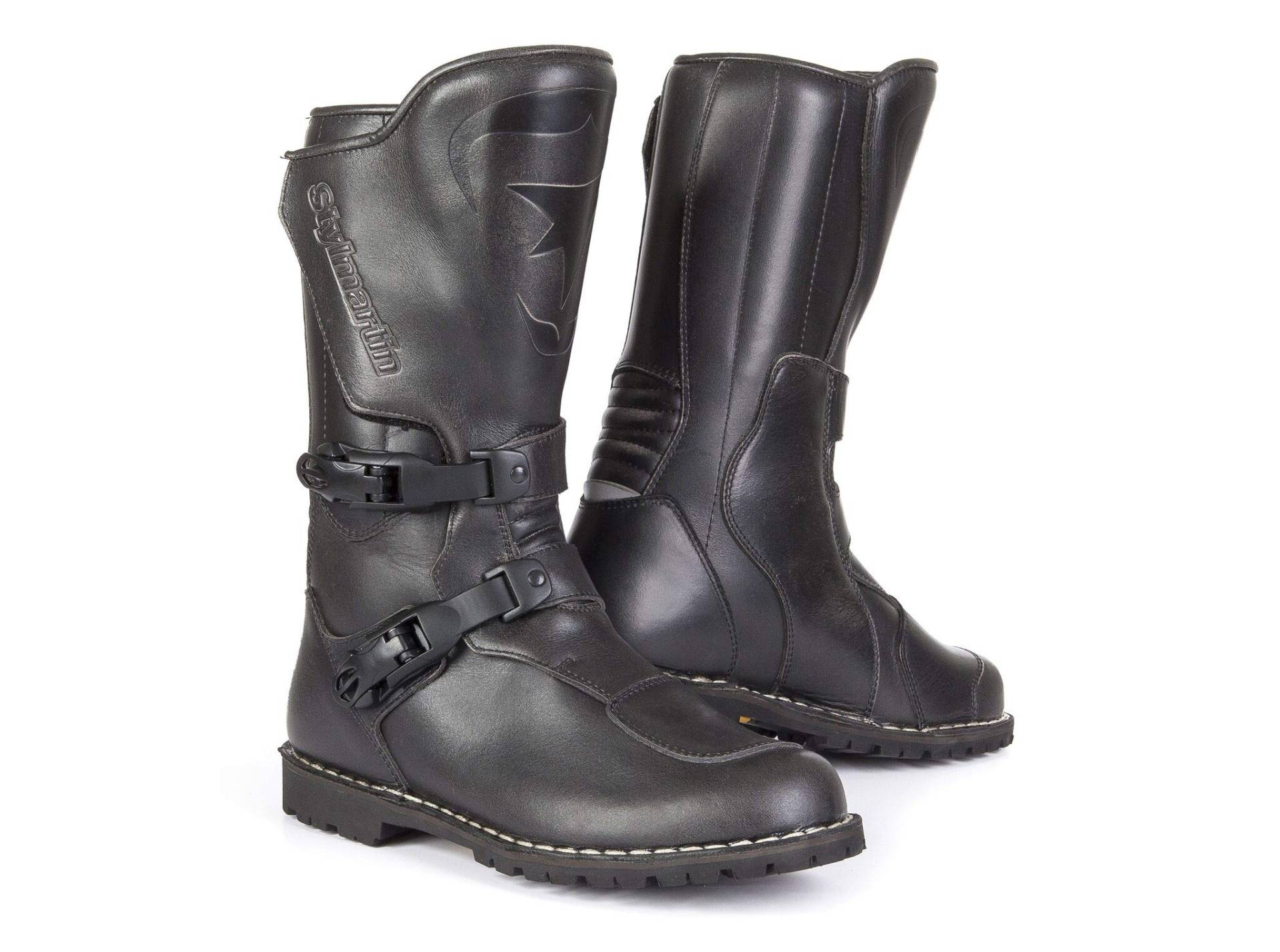 STYLMARTIN Herren Matrix moto boot, Schwarz, 44 EU von STYLMARTIN