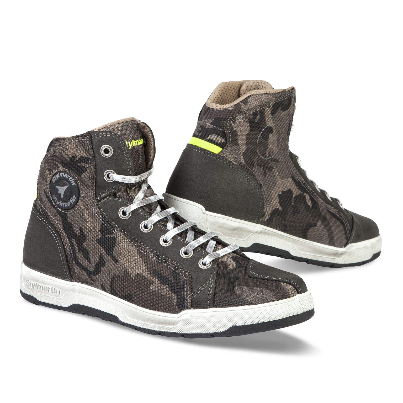 STYLMARTIN Unisex Raptor Evo moto boot, Camouflage, 44 EU von STYLMARTIN