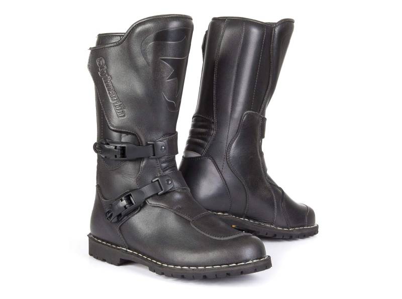 STYLMARTIN Herren Matrix moto boot, Schwarz, 41 EU von STYLMARTIN