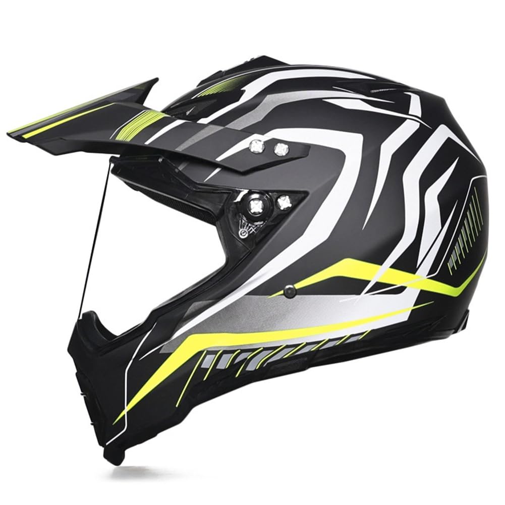 ABS Touring Scooters Motorrad Herausnehmbares Innenfutter Herbst-Winter Jugend Ganzjahres Motocross Helme Motocross Helme für Windschutzscheibe Aviator ECE von SUCHETA