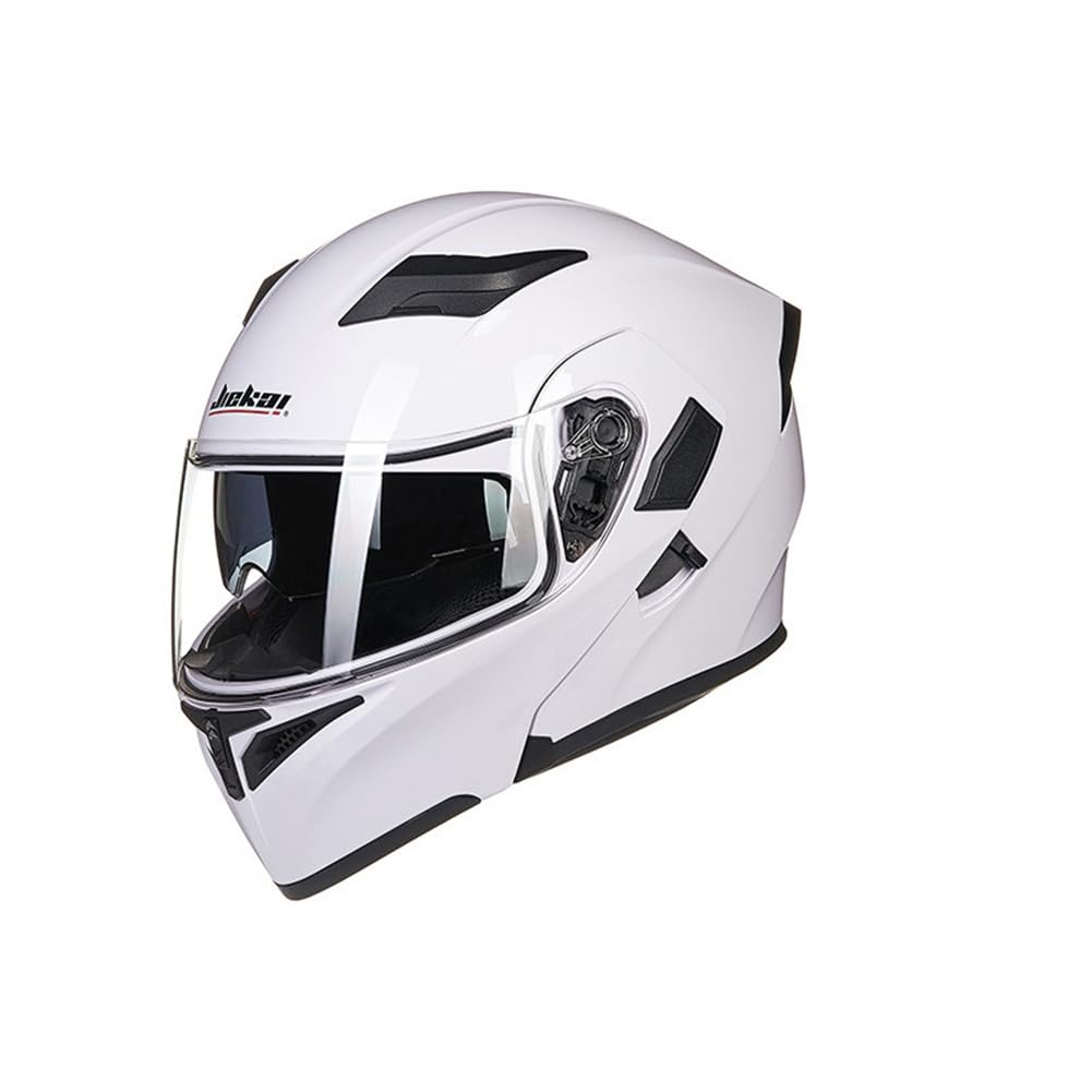 Modulare Helme für Sturzhelme für Motorräder Motorradhelm Herren Antibeschlagbrille Moto Bike ABS Flip-Up Helme Doppellinse Vier Jahreszeiten von SUCHETA