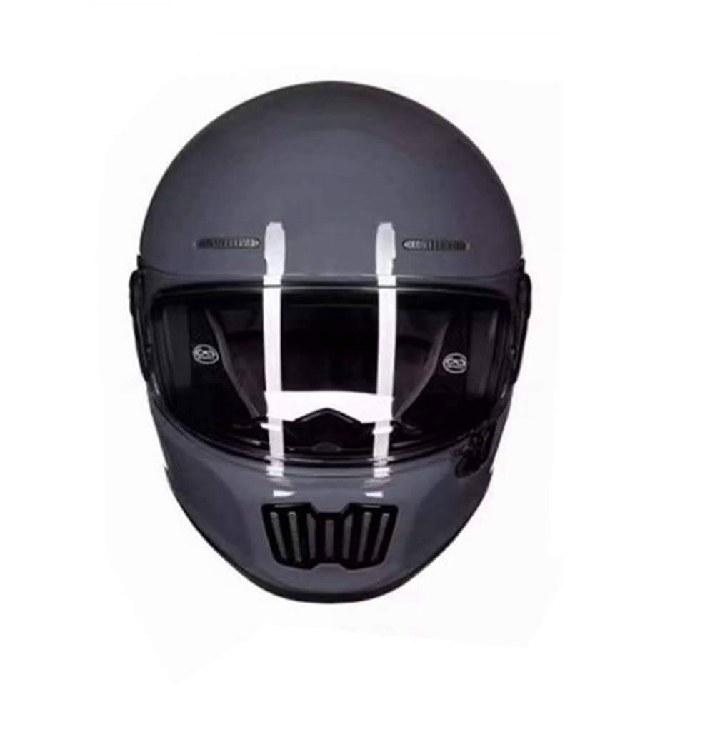 Motorrad Fahrradhelm Full Face Helme für Motorrad Fahrradhelm Anti-Beschlag Brille Herren All-Season Touring Scooters Motorrad ABS Scooter Herausnehmbares Futter Mode von SUCHETA