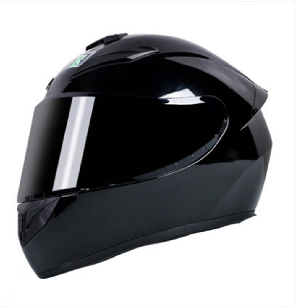 Paar Abnehmbare Futter Full Face Helme für Frauen Helm Motorrad Flip-Up Helme Touring Motorrad Motorradhelm für Männer Anti-Beschlag Brille ABS Off-Road All-Season von SUCHETA