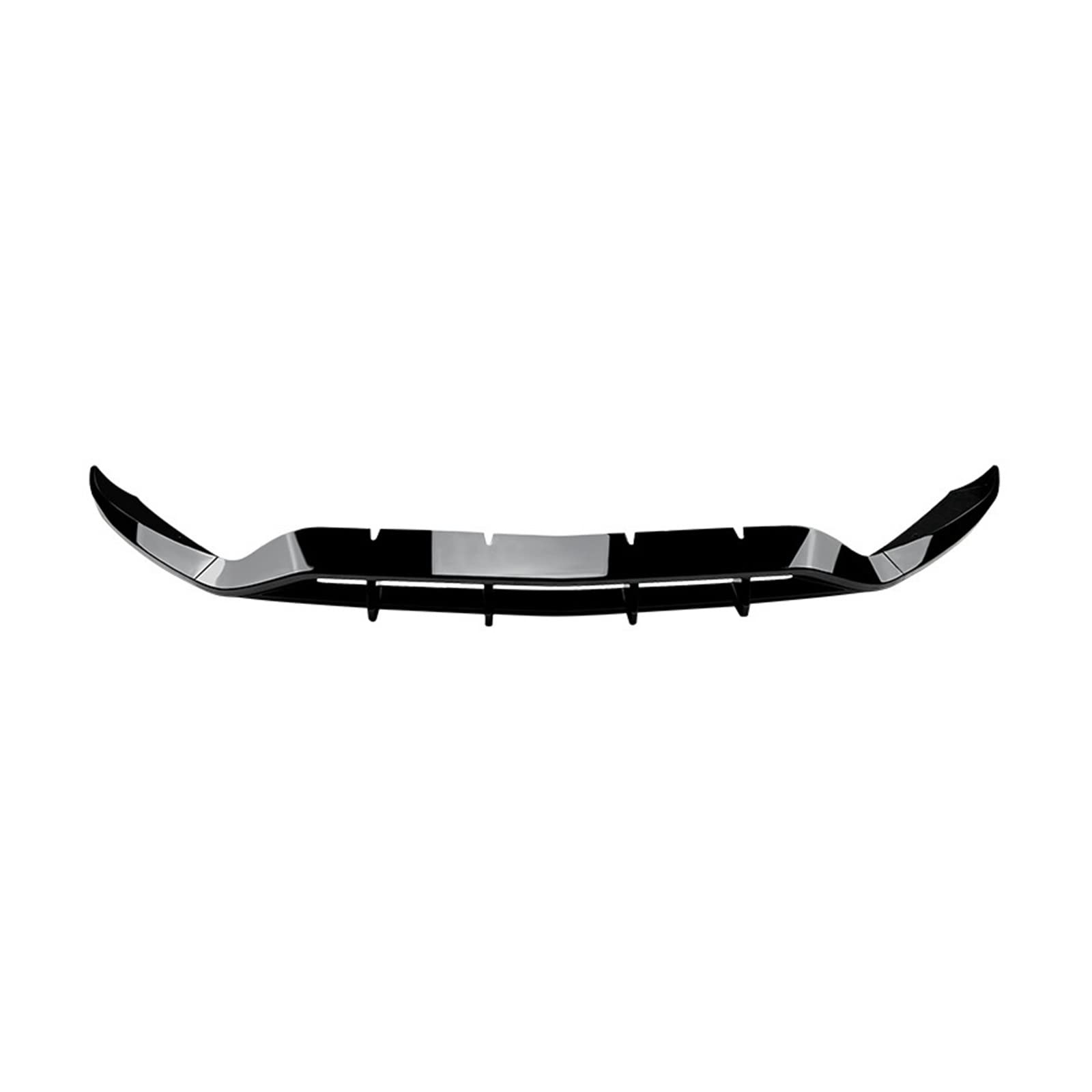 Auto Vordere Stoßstange Lip Spoiler Abdeckung Seite Slitter Body Kit Guards Kompatibel for Mercedes Benz GLC Klasse X253 GLC200 260 300 2020 2021 2022 AMG(Black) von SUCSBOQS