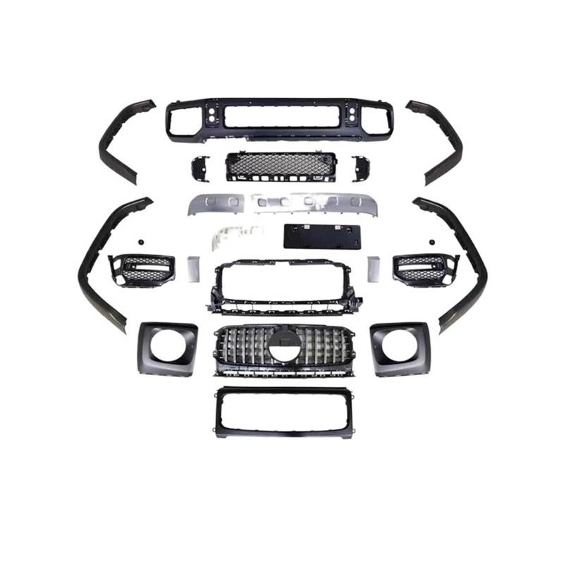 Kompatibel mit Mercedes Benz G-Klasse Surround Bumper Body Kit W464 Retrofit G63 Surround 2019 2020 2021 2022 2023 Body Kits(2019 g63 Surround si) von SUCSBOQS