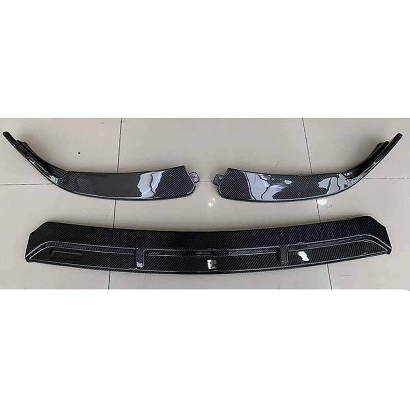 Auto Frontlippe Frontspoiler für Mercedes Benz C Klasse C200 C300 C43,Antikollisions FrontstoßStange Splitter Diffusor Frontlippe Spoiler Protector von SUKORI