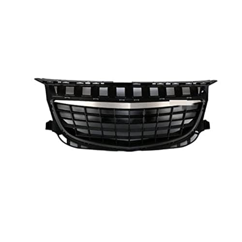 SUKORI Auto Front Kühlergrille für Opel Insignia GS 2014 2015 2016,Kühlergrill Frontstoßstangenhaube Grill Kühlergrill Frontstoßstange Haube Kühlergrill,A-Black von SUKORI