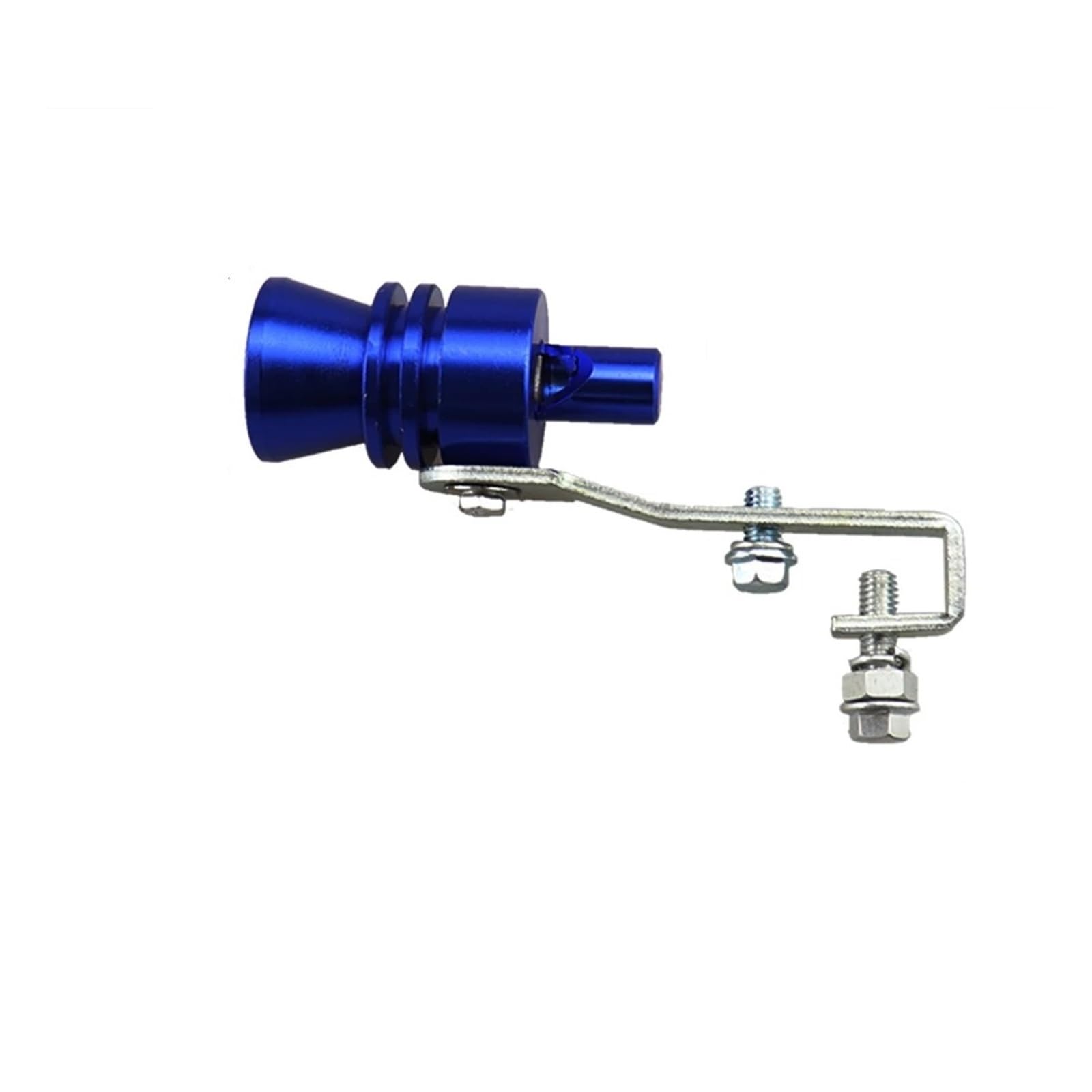 Auspuff Schwanzrohr Tip Simulator Whistler Universal Aluminium Turbo Sound Auspuff Schalldämpfer Rohr Whistle Auto Blow Off Ventil Auspuff Pfeife(Blue-M) von SUPER DAFI