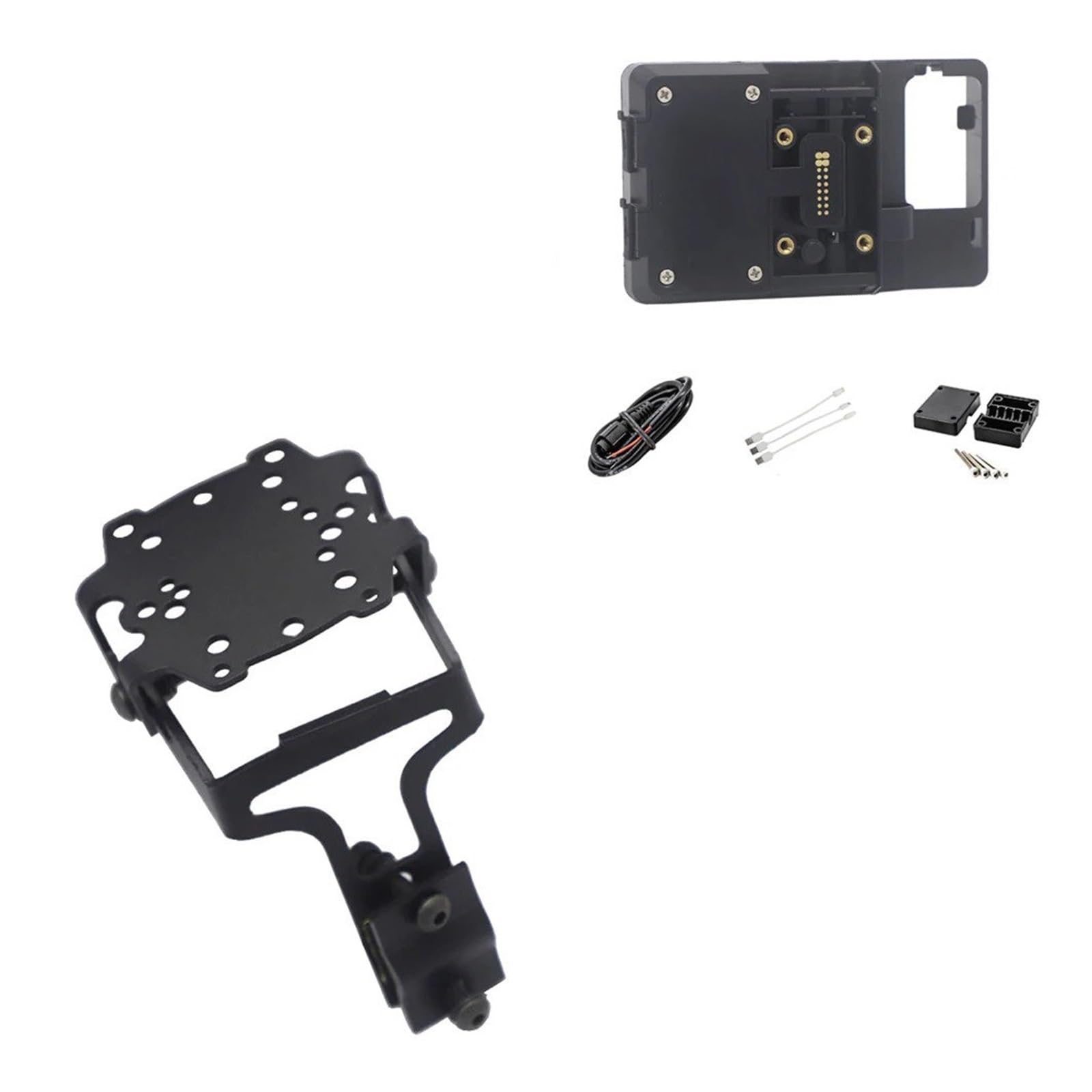 GPS Montagehalterung Für T&enere 660 Tenere660 Für XT 660 Für Z XT660Z XT660 Für Z Motorrad USB Drahtlose Ladestation Handy GPS Halterung Navigation Halterung Navigations GPS Halterung(Wireless and Br von SUPER DAFI