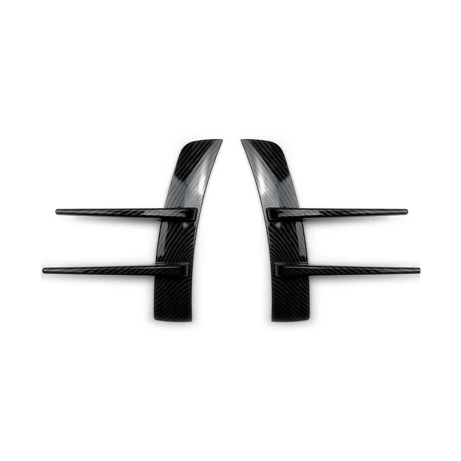 Heckspoilerlippe Auto Stoßstange Splitter Spoiler Canards Frontschürze Body Kit Für A180 W177 A250 A260 A35 A200 2021 2022 2018 2020 2019 Kofferraumspoiler(Carbon Look 1) von SUPER DAFI