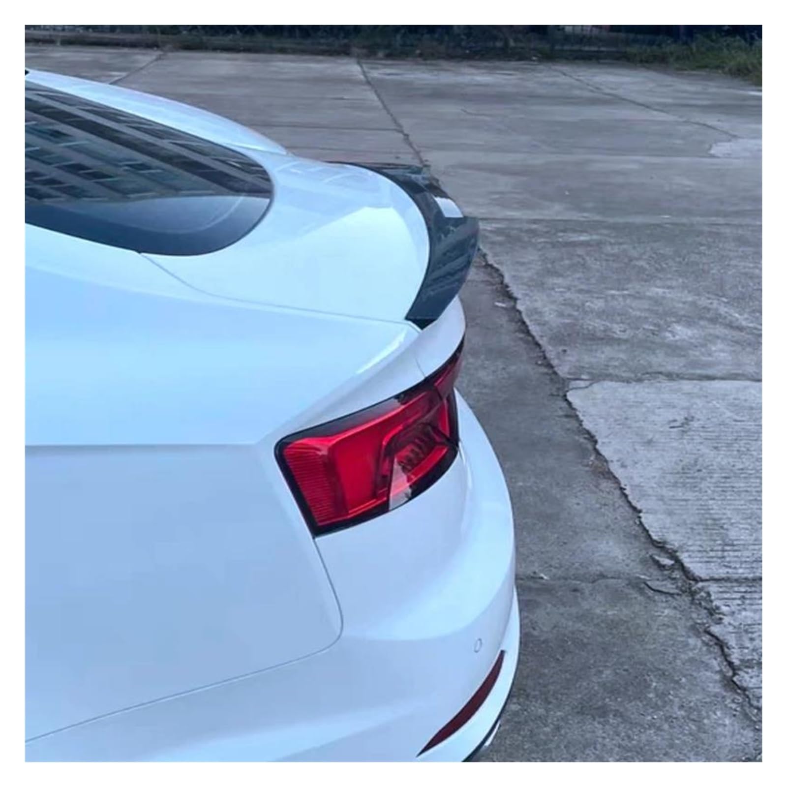 Heckspoilerlippe Für A5 S5 RS5 B9 Für Sportback Für Coupe 2tür 2017 2018 2019 2020 2021 2022 2023 Auto Spoiler Flügel Lip Spoiler Schwarz Kofferraumspoiler(Carbon Fiber Pattern) von SUPER DAFI