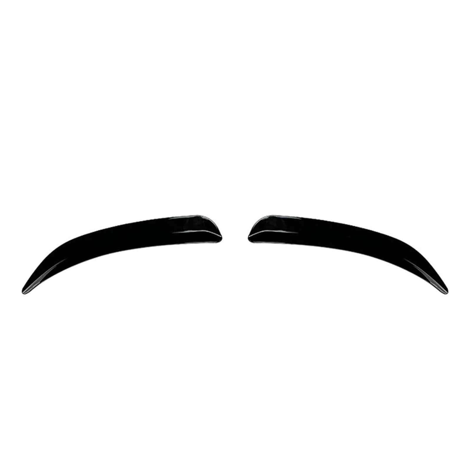 Heckspoilerlippe Für Fokus Für ST Für Linie Fließheck 2019-2021 2022 2023 Verlängerung Lippe Flossen Spoiler Schwarz Farbe Auto Teil Auto Heckspoiler Styling 2 Stücke Kofferraumspoiler(Black) von SUPER DAFI