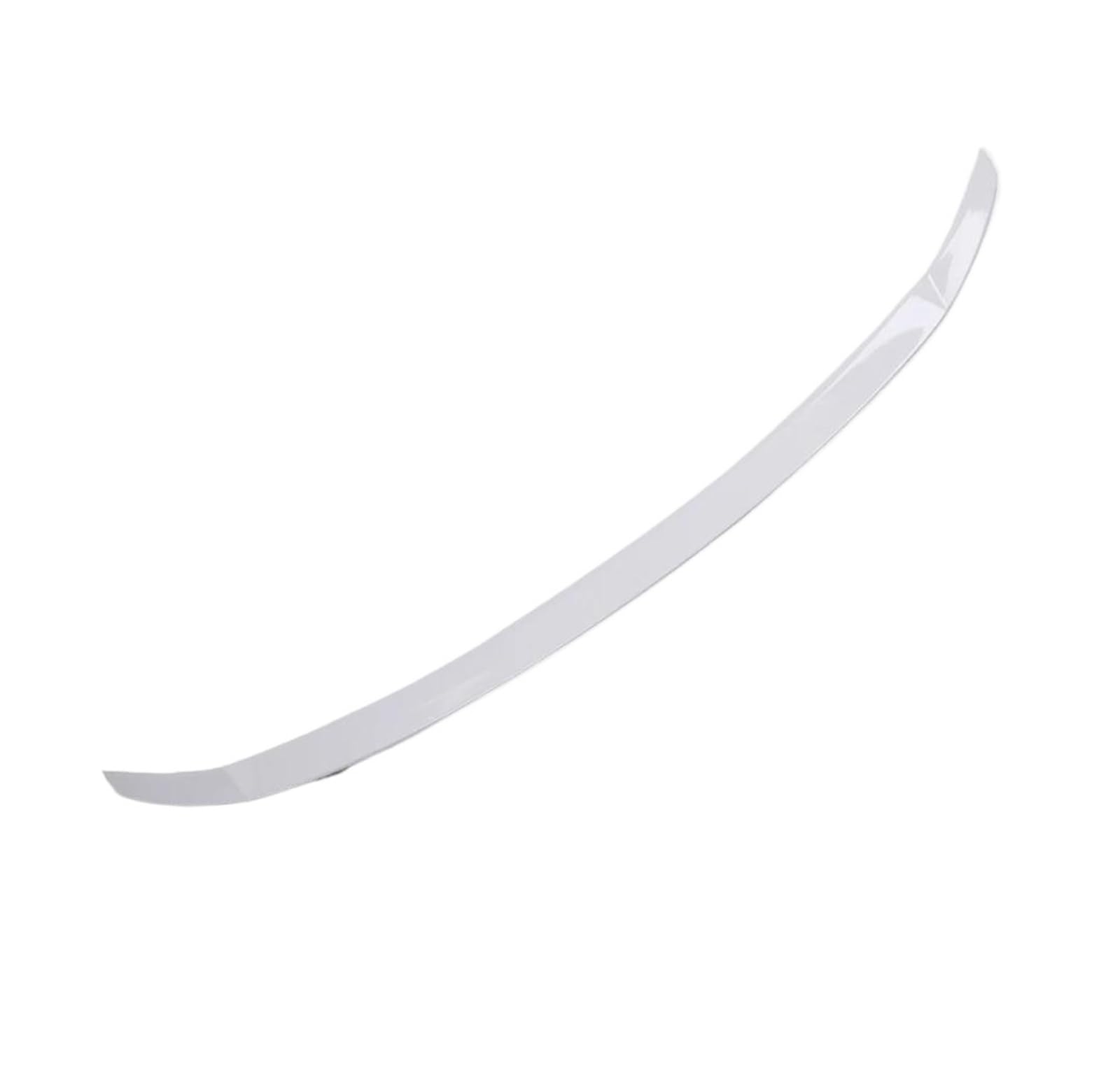 Heckspoilerlippe Für Hyundai Für Elantra CN7 2021 2022 Auto Lip Spoiler Flügel Hinten Stamm Abdeckung Körper Kit Sport Styling Carbon Außen Zubehör Kofferraumspoiler(White) von SUPER DAFI