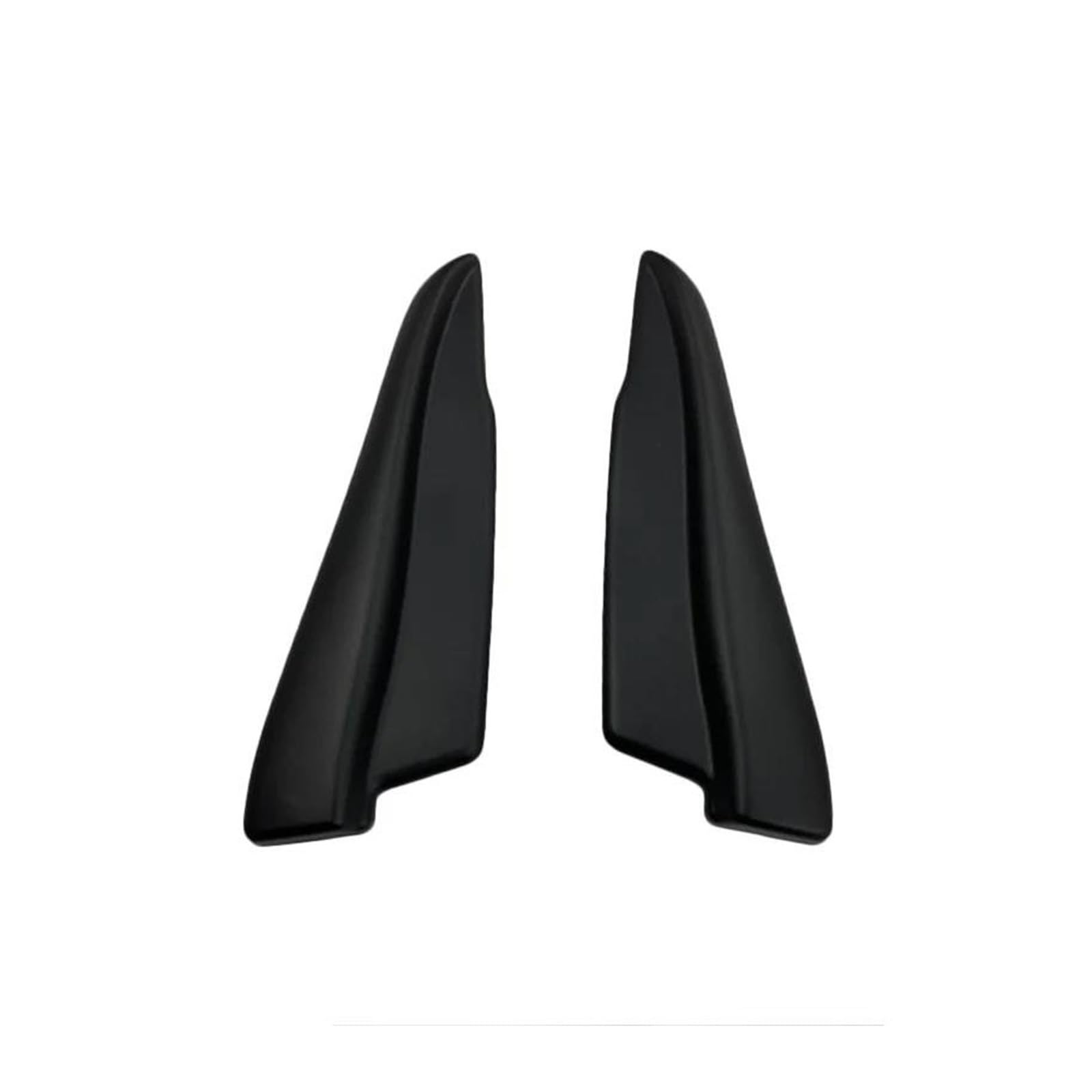 Heckspoilerlippe Universal Auto Spoiler Diffusor Splitter Heckstoßstange Anti-Kratzer Für Peugeot 206 Kofferraumspoiler(Black) von SUPER DAFI