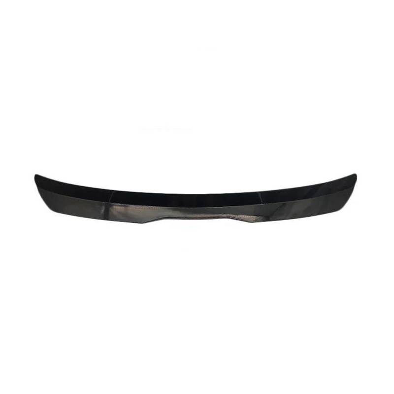 Heckspoilerlippe Universal Hatchbacks Spoiler Hinten Dach Lippe Hatchbacks Flügel Spoiler Carbon Spoiler Flügel ABS Trim Streifen Kofferraumspoiler(Bright Black) von SUPER DAFI