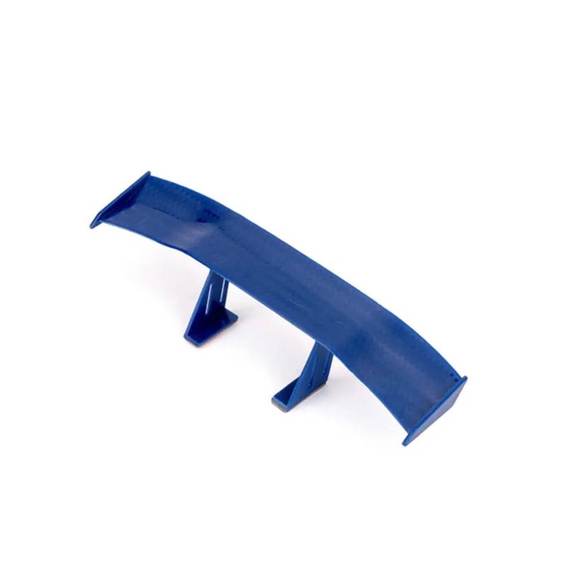 Hinten Spoiler Universal Auto Heckspoilerflügel Kleines Modell Canard Tail Winglet ABS Carbon Look Heckspoiler Heckflügel Deflektor(Blue) von SUPER DAFI