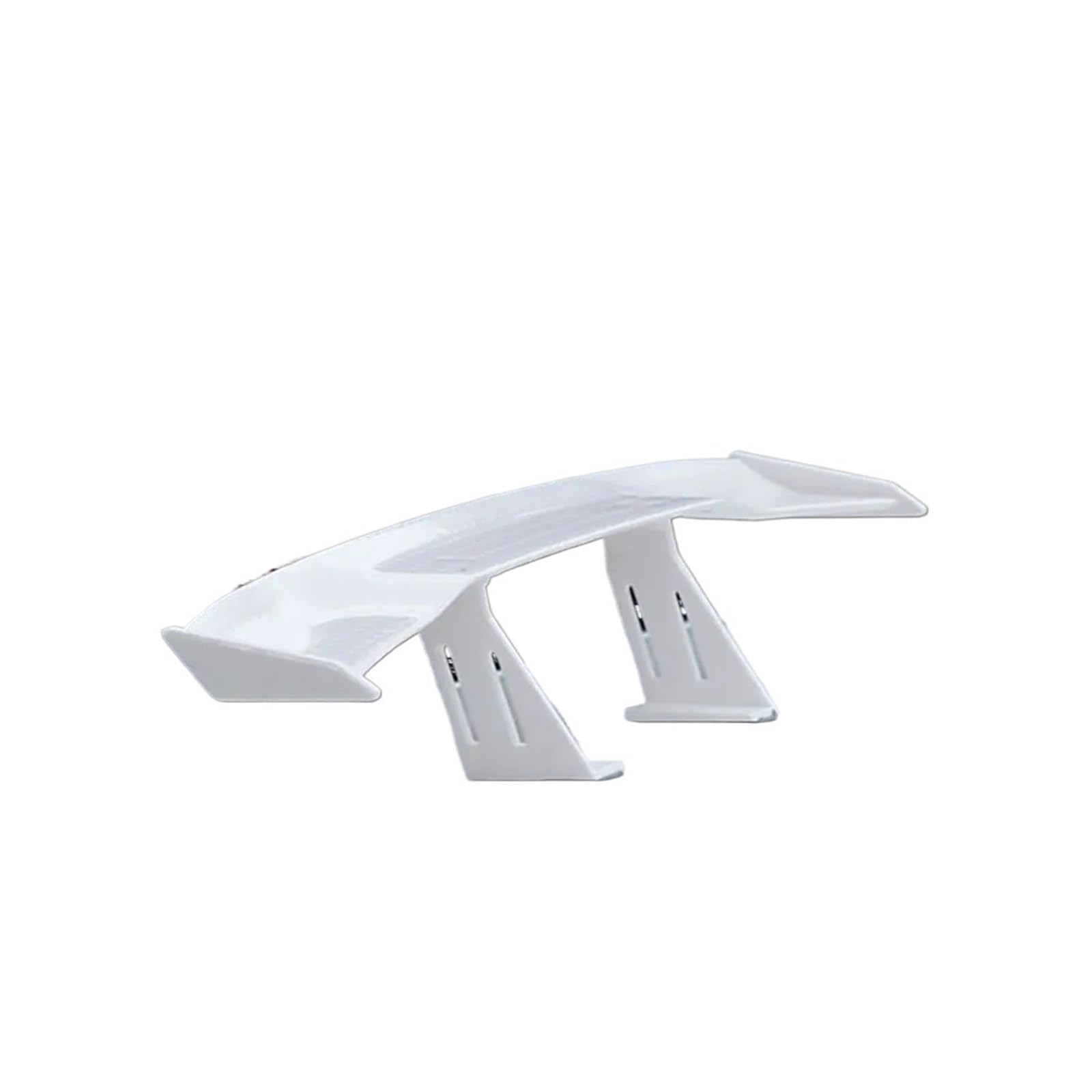 Hinten Spoiler Universal Auto Heckspoilerflügel Kleines Modell Canard Tail Winglet ABS Carbon Look Heckspoiler Heckflügel Deflektor(White) von SUPER DAFI