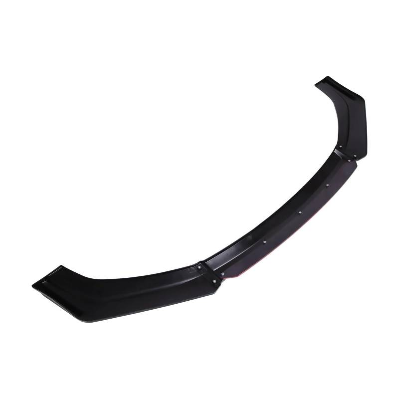 Kofferraumspoiler Hinten Für E46 E60 E36 E39 F10 F30 Universal Spoiler Diffusor Lip Kit Auto Front Stoßstange Lip Splitter Heckstoßstangen Spoiler(Gloss Black All) von SUPER DAFI