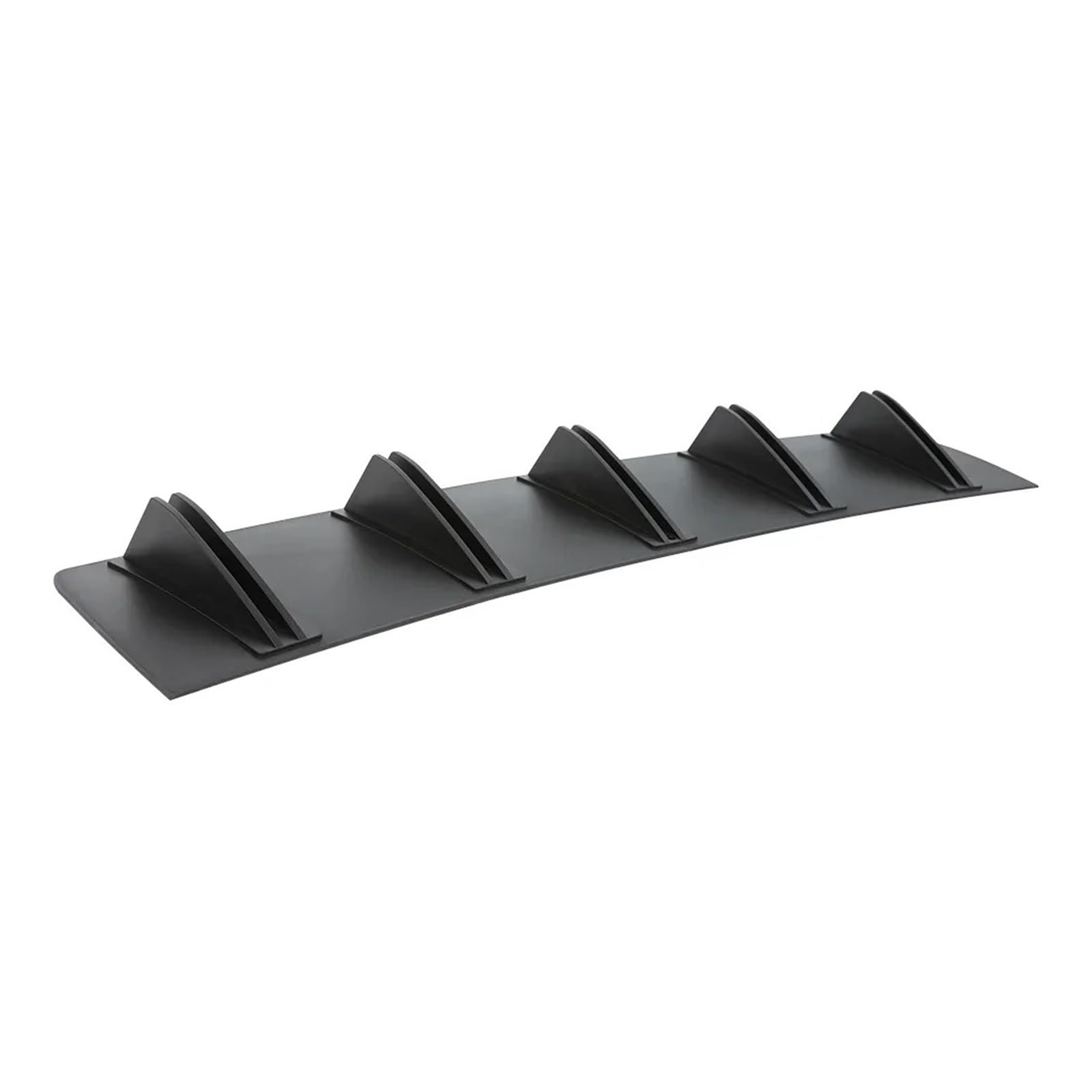 Kofferraumspoiler Hinten Für F30 F31 F80 Universal Auto Heckstoßstangenlippe Heckspoiler Haifischflosse Stil Gebogene Stoßstangenlippe Diffusor Spoiler 2Stk 10 Flossen Heckstoßstangen Spoiler(Black) von SUPER DAFI