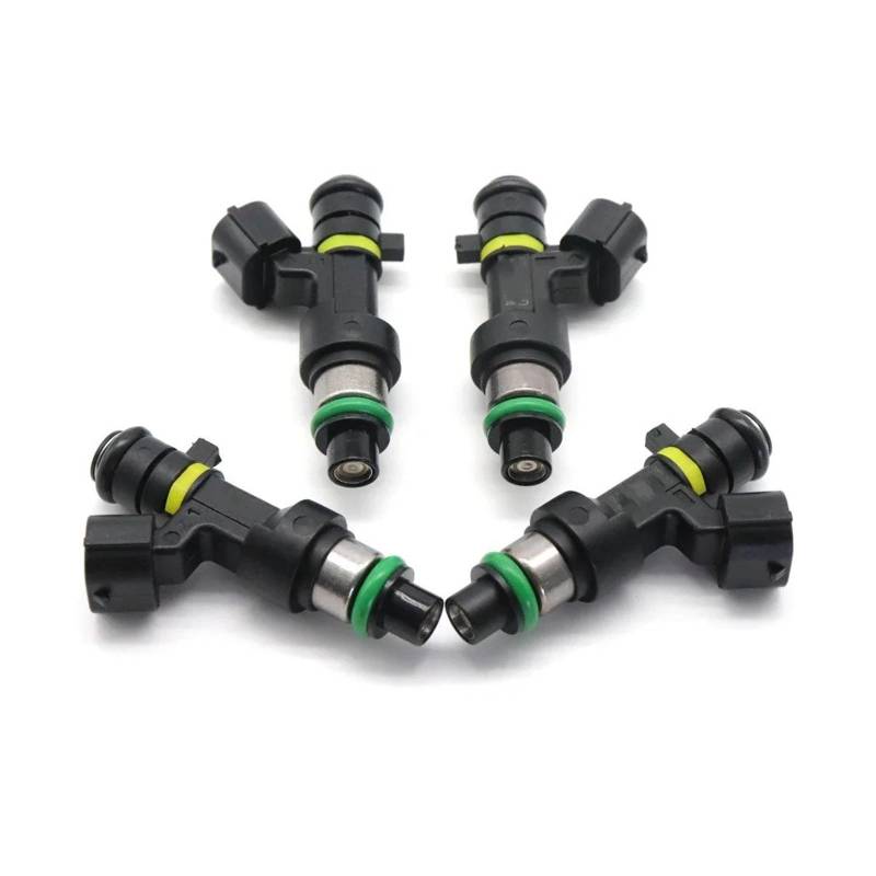 Kraftstoffeinspritzdüse 4PCS Für Cube Für Versa 1.8 L Für NV200 Für SENTRA 2.0 L 2007-2009 2010 2011 2012 2013 Auto Kraftstoff Injektor Düse FIJ0026 16600-EN200 FBY2850 Injektor Düse von SUPER DAFI